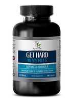 Natural Male libido Enhancement - GET Hard - Mens Pills - Advanced Formula - l-arginine Fuel - 1 Bottle (60 Capsules)