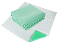 Remedies Washable Bed Pads - Reusable Underpads for Incontinence, Soft and Absorbent Underpad, Large 34 x 36 inches, Pack of 4 (Green)