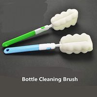 QJSDM Cleaning Tools Household Bottle Cleaner Vacuum Cup Cleaning Foam Brush Kitchen Accessory 3pcs