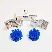 FlexEx Hand Exerciser - 20 Pack Blue - Hard Resistance, Made In USA