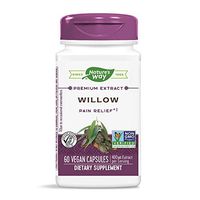 Nature's Way White Willow Bark, 400 mg of Extract per Serving, 60 Capsules