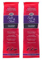 Odor Eaters Insoles Soft & Slim Womens (2 Pack)