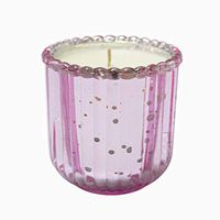Lonovel Aromatherapy Candles Stress Relief Natural Essential Oils Soy Wax Scented Candles Romantic Sweet Bell Shape Design Home Decoration Spa Candle Single Wick Candle,Wedding Gifts,Pink Rose & Lotus
