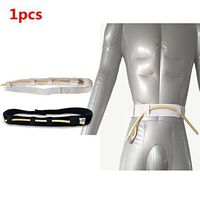 Catheter Fixation Device Abdominal Dialysis Belt,Patient Drainage Tube Belt,4×100Cm(Can Stretch to 150Cm),Black