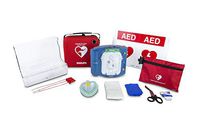 Philips HeartStart OnSite AED Defibrillator Value Package with Slim Carry Case, AED Wall Sign, Fast Response Kit and AED Wall Mount
