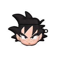 Tacumo Airpods Silicone Case Cute Creative Design Case Cover Compatible for Apple Airpods 1&2 [3D Cartoon Pattern] (Goku)