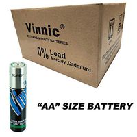 1440pc Vinnic AAA Heavy Duty Eco Friendly Batteries MN2400, SUM4, HP16, AM4, E92