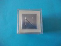 Crane & Co CIS3SN-US 10 Monogram Seals Silver Foil Letter"N" Made in USA