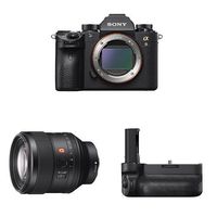 Sony a9 Full Frame Mirrorless Interchangeable-Lens Camera w/ SEL85F14GM Lens & Grip
