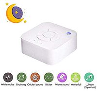 MEISHENG White Noise Machine - Sleeping & Relaxation for Baby Adult Office Home Travel USB Rechargeable Or Battery Timed Shutdown