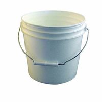 Bon 84-230 3-1/2-Gallon Reinforced Plastic Bucket, White