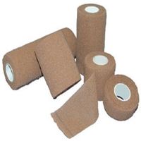 McKesson Performance Cohesive Bandage Sterile Latex Free 4"X5Yards Tan - Case of 18 - Model 16-53444