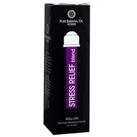 Pure Essential Oil Works Stress Relief Blend Roll-on, 100% Pure, Natural, Paraben-Free and Therapeutic Grade with Rollerball Applicator, .33 Ounces