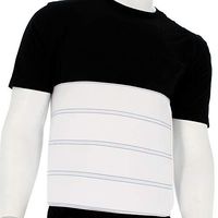 Actifi I 12” Four Panel Abdominal Belt Binder –55-72"Elastic Support Brace Wrap