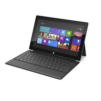 Microsoft Surface Pro 2 (128GB, Haswell i5 Processor, 10.6in Full HD Display, Windows 10 Pro, Dark Titanium) + Type Cover (Renewed)