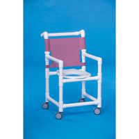 Select Line Shower Chair Clearance Height: 20", Mesh Backrest Color: Suncast Blue