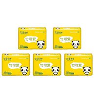 Smooth Toilet Tissue Soft,5 Cube Boxes,4-Ply Soft Strong Household Facial/Bathroom Hand Tissues Facial Tissue for Daily Use Safe and Healthy (240 Wipes/Boxes)