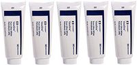 5 Pack Medical Grade Vaseline Pure Ultra White Petroleum Jelly, 3.25 oz (97.5 mL) Tubes ONLY by Kendall/Covidien