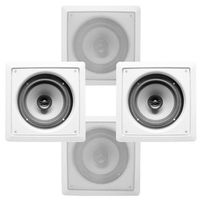 Acoustic Audio CS-I82S-2PR 300 Watt 8" 2-Way Home Theater in-Wall/Ceiling Speakers (2-Pair)