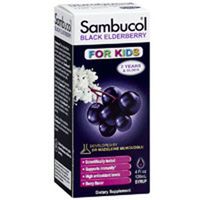 Sambucol Syrup Blk Eldrbry Kds