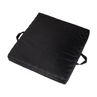 DMI Gel Foam Comfort Seat Cushion and Wheelchair Cushion, Waterproof Cover, Black