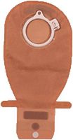 Coloplast Assura Two-Piece Wide Outlet Drainable Pouch with Integrated Filter and EasiClose Integrated Closure 1-9/16" Flange, 10-1/2" L, 530mL, Medium, Opaque, Soft Cloth on Front and Back (Box of 10 Each)