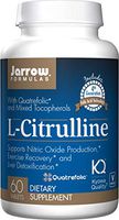 Jarrow Formulas L-Citrulline, Supports Nitric Oxide Production,* Exercise Recovery* and Liver Detoxification*, 60 Tablets