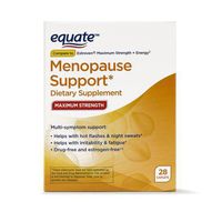 Equate Maximum Strength Menopause Support, 28 Caplets