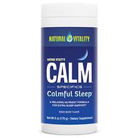 Natural Vitality Natural Calm Specifics CALMFUL SLEEP (Mixed Berry Flavor) 6 ounces