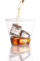 Exquisite 200 Count Clear Plastic Cups - 9 oz Plastic Tumblers Disposable Cups - Hard Fancy Plastic Wine Glasses For Parties, Cocktail Events And Weddings. (200)