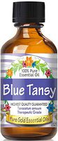 Pure Gold Blue Tansy Essential Oil, 100% Natural & Undiluted, 60ml