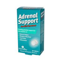 NatraBio Adrenal Support - 60 Tablets