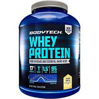 BodyTech Whey Protein Powder with 17 Grams of Protein per Serving Amino Acids Ideal for PostWorkout Muscle Building, Contains Milk Soy Vanilla (5 Pound)