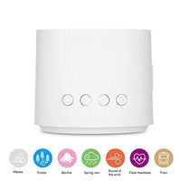 Lucky star ZLY White Smart Sleep Machine, Noise Therapy, Sound Machine, Soothing Sound,with 26 Soothing Natural Sounds,Sleep Assistant,Physiotherapy Tool for Insomnia