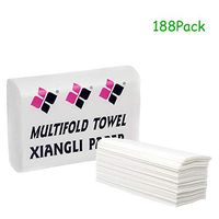 VEYLIN 188 Pack Paper Hand Napkins Bulk, Soft Disposable Septic-Safe Napkin Folded Paper for Bathroom, Kitchen