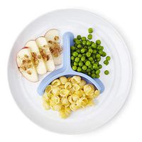 Triangle Food Cubby Plate Divider LightBlue
