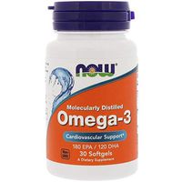 Now Foods Omega-3 1000 mg (100 softgels) ( Multi-Pack)