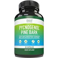 Pycnogenol Pine Bark Supplement - Anti-Inflammation Support for Circulatory Health, Mental Function and Vision Health - 60 Capsules.