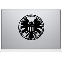 Shield Logo Macbook Vinyl Sticker Laptop Skin