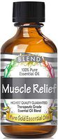 Pure Gold Deep Muscle Relief Essential Oil, 100% Natural & Undiluted, 60ml