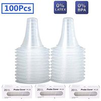 100Pcs Ear Thermometer Probe Covers Disposable, Refill Caps,Lens Filters, Earmuffs, Universal Digital Thermometers Coverfor for All Braun ThermoScan