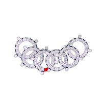 Active Forever MedELert Automatic Pill Dispenser Replacement Tray and 6 Dosage Rings (Extra Tray and Rings Only - Does Not Include MedELert)