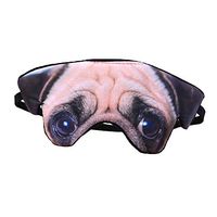ACTLATI Cartoon Animal Eye Mask Sleeping Blindfold for Travel Home Office Rest