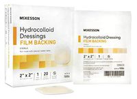 McKesson Hydrocolloid Dressing 2 X 2 Inch Square Sterile, 1886 - Box of 20
