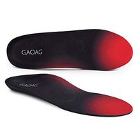 GAOAG Plantar Fasciitis Feet Insoles for Women and Men, Arch Supports, Orthotics Inserts Relieve Flat Feet, High Arch, Foot Pain (Men's 8-8 1/2, Women's 10-10 1/2)