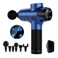 Worglo Massage Gun New Upgraded Muscle Massager Ultra-Quiet 20 Speeds Level Deep Tissue Massager for Muscle Tension Relief