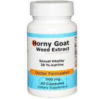 Advance Physician Formulas Horny Goat Weed Extract, 500 mg, 60 Capsules