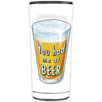 MightySkins Skin Compatible with OtterBox Elevation Tumbler 20 oz - Beer Lover | Protective, Durable, and Unique Vinyl Decal wrap Cover | Easy to Apply, Remove, and Change Styles | Made in The USA