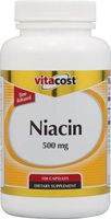 Vitacost Time Release Niacin - 500 mg - 100 Capsules