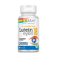 Solaray Triple Strength Lutein Eyes, 18 mg | Eye & Macular Health Support Supplement w/Naturally Occurring Lutein and Zeaxanthin | Non-GMO | 60 Count